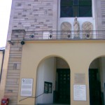 Wejście główne do kościoła p.w. św. Stanisława Kostki w Warszawie